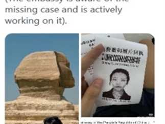 أول بيان من «الداخلية» بشان حقيقة اختفاء سائحة صينية داخل البلاد