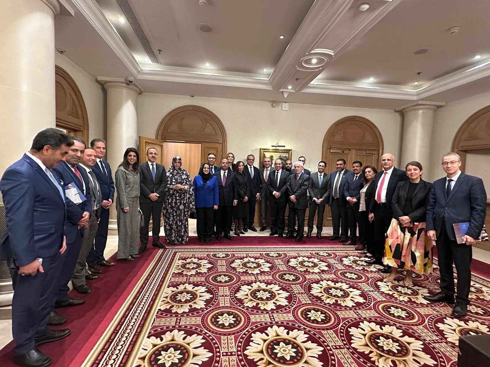 وزير الخارجية يلتقي سفراء الدول العربية المعتمدين لدى اليونسكو