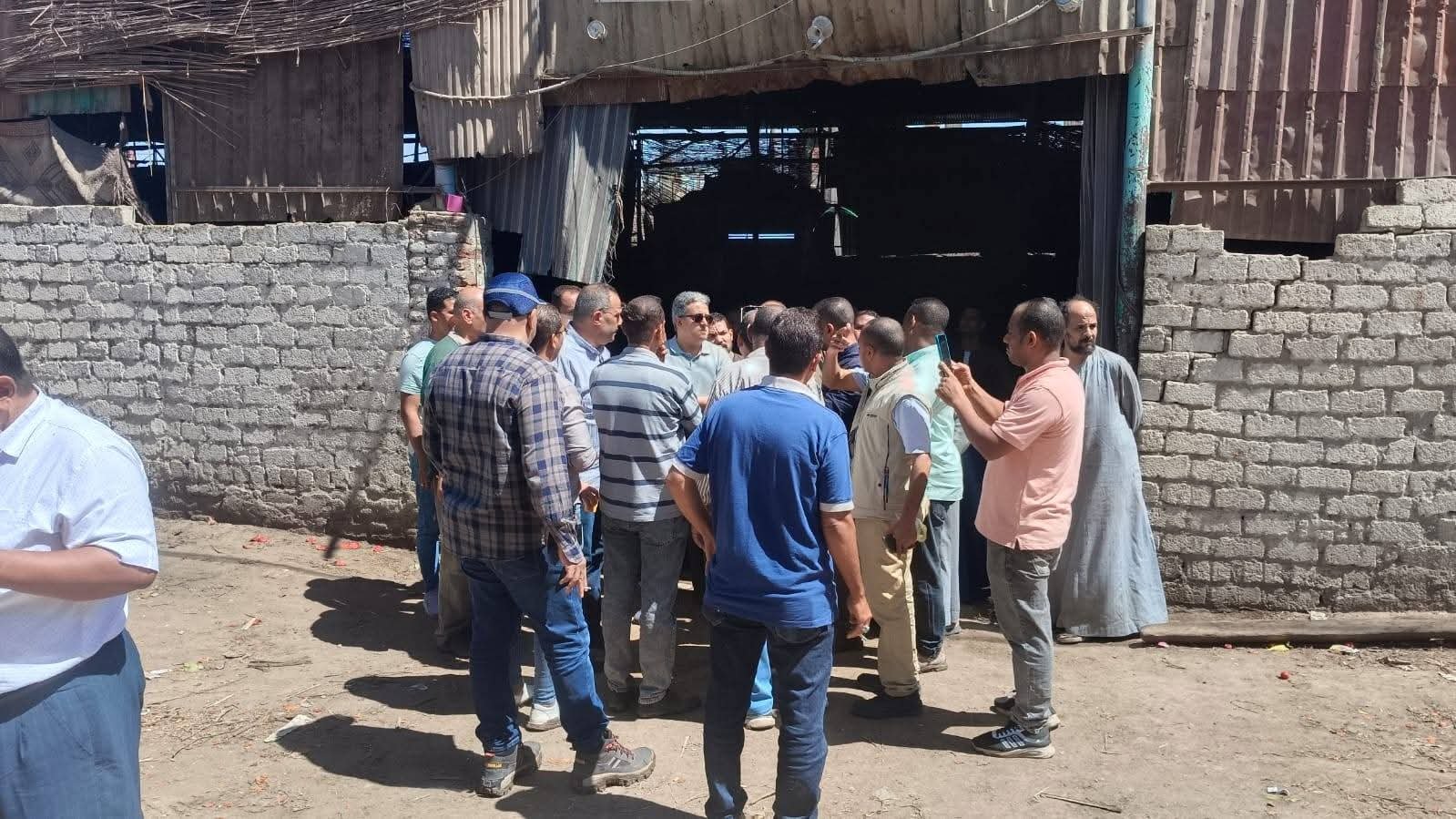 زيارة تفقدية لمشروع تطوير سوق إسنا للخضار والفاكهة ضمن خطة التنمية المحلية بالأقصر