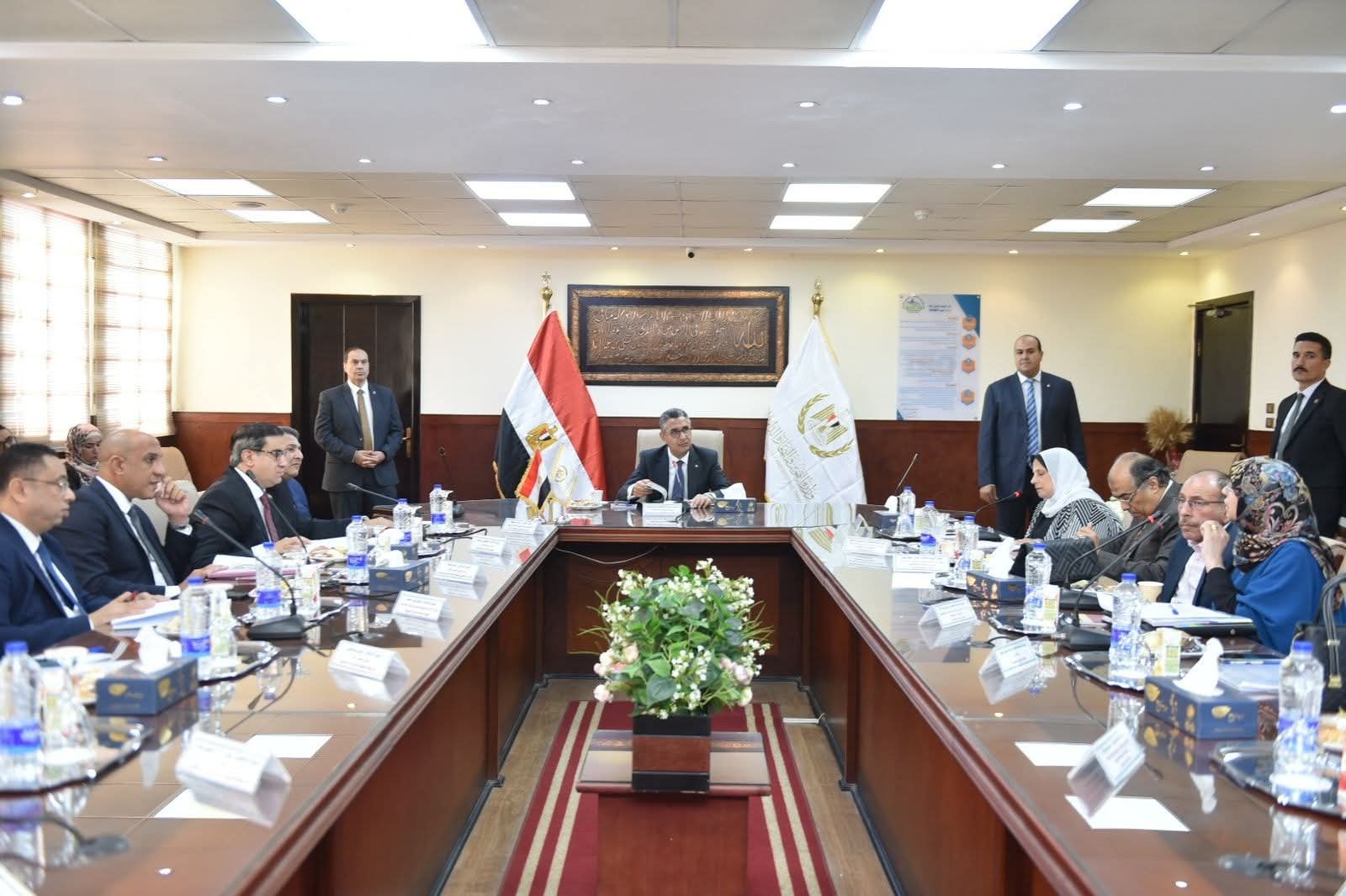 وزير التموين والتجارة الداخلية يترأس اجتماع مجلس إدارة الهيئة العامة للسلع التموينية