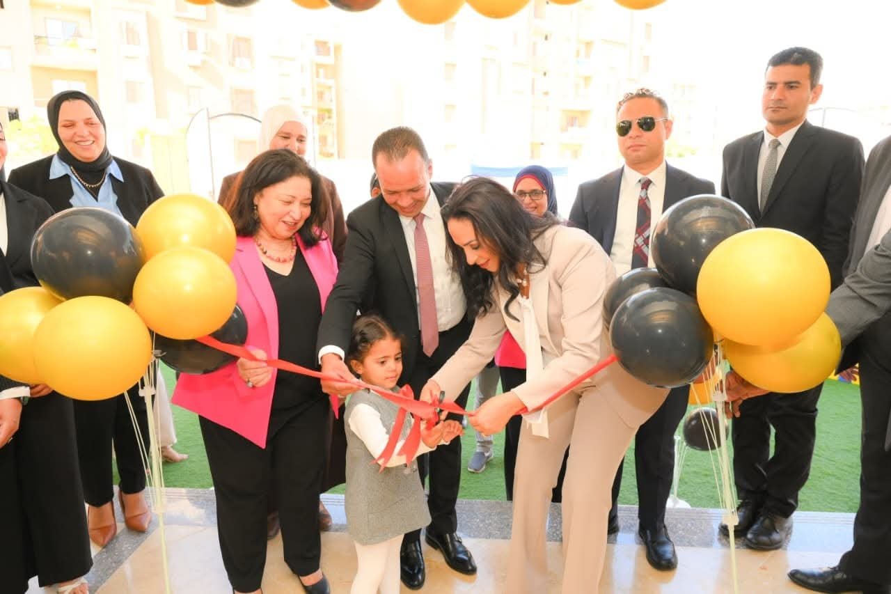 وزيرة التضامن الاجتماعي تفتتح حضانة “برايت ستارز” بمدينة حدائق العاصمة الإدارية