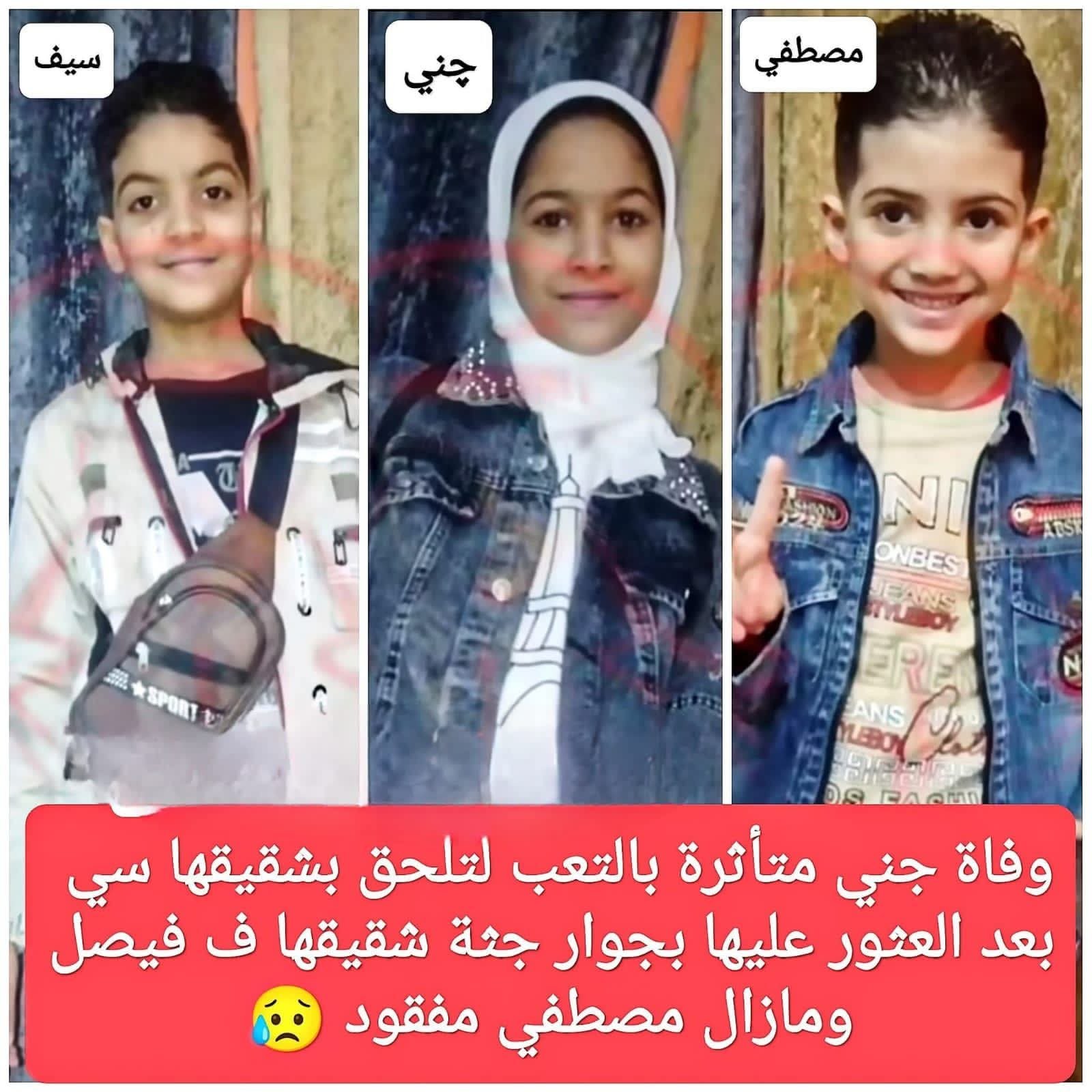 مقتل طفلين وفقدان الطفل الثالث في جريمة بشعة بمنطقة فيصل