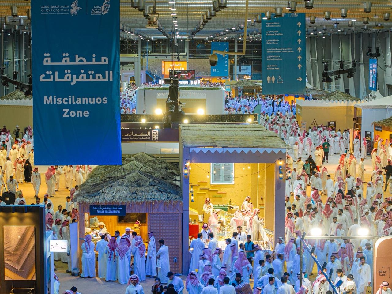 أكثر من 700 ألف زائر لمعرض الصقور والصيد السعودي الدولي خلال 10 أيام