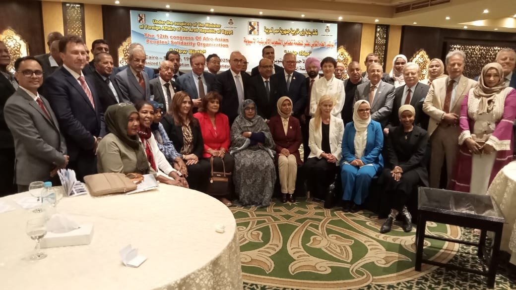 المؤتمر الـ12 لمنظمة تضامن الشعوب الأفروآسيوية.. يشيد بجهود مصر في إحلال السلام بغزة ويدعو لإنهاء الانقسام الفلسطيني