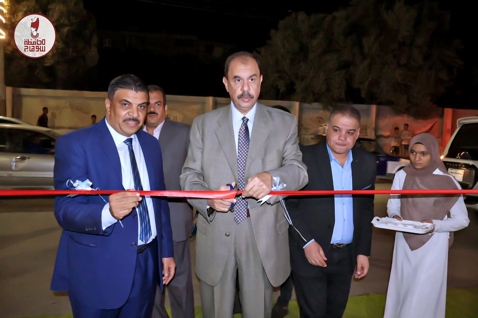 محافظ سوهاج يفتتح مشروع تطوير ورفع كفاءة كورنيش ترعة نجع حمادي بالمنشاة بطول 7 كيلومترات