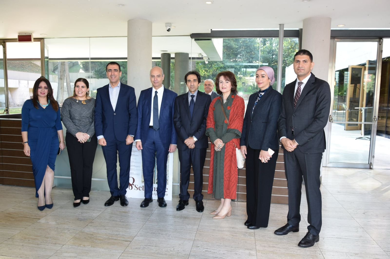 الاكاديمية المصرية في روما تحتفل بافتتاح المتحف الكبير