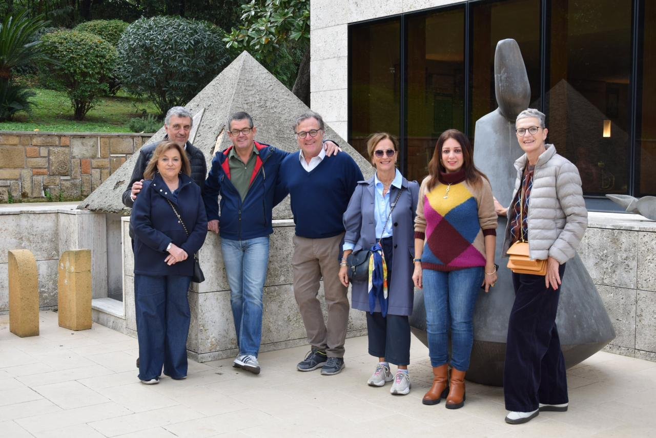 الجمهور الإيطالي والأوروبي يشاهدون متحف الأكاديمية المصرية بروما