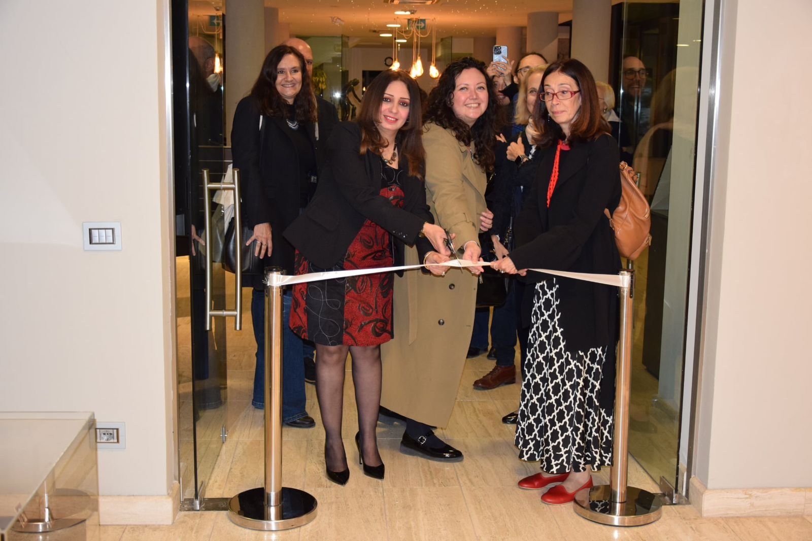 معرض مونيريه بالاكاديمية المصرية للفنون بروما