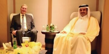 وزير البترول والثروة المعدنية يلتقي نظيره القطري لبحث تعزيز التعاون وفتح أسواق عمل للشركات المصرية بقطر