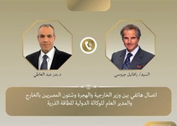 اتصال هاتفي بين وزير الخارجية والمدير العام للوكالة الدولية للطاقة الذرية
