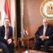 وزير التعليم العالي يلتقي سفير المملكة المتحدة بالقاهرة لبحث التوسع في الفروع الدولية وتعزيز التعاون في التعليم التكنولوجي