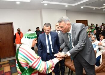 محافظ أسوان يشارك فى فعاليات الإحتفال باليوم العالمى لذوى الإحتياجات الخاصة