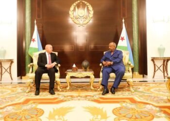 رئيس جمهورية جيبوتي يستقبل وزير الصناعة والنقل وممثلي وفد شركات القطاع العام والخاص المصري