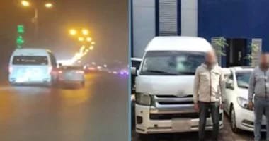 الداخلية تضبط قائدى سيارتين لأداء حركات استعراضية بالبحيرة