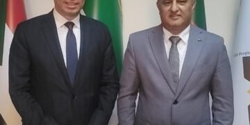 المسلماني يلتقي رئيس اتحاد الإعلاميين الأفريقي الآسيوي ويبحثان التعاون في التدريب والمؤتمر الثالث للاتحاد