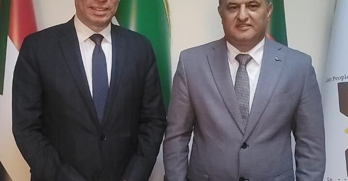 المسلماني يلتقي رئيس اتحاد الإعلاميين الأفريقي الآسيوي ويبحثان التعاون في التدريب والمؤتمر الثالث للاتحاد