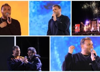 من تنظيم وليد منصور.. رامي صبري يتحدى برودة الطقس ويشعل حفل «سيليا» بالعاصمة الإدارية الجديدة