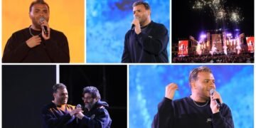 من تنظيم وليد منصور.. رامي صبري يتحدى برودة الطقس ويشعل حفل «سيليا» بالعاصمة الإدارية الجديدة