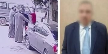 ضبط المتهم فى واقعة الاعتداء على صاحب مطعم بسبب لافتة محل بالهرم