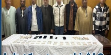 ضبط 8 اشخاص من مركز طما التابعة الدائرة الرابعة. وبحوزتهم مبالغ مالية تمهيداً لتوزيعها على المواطنين