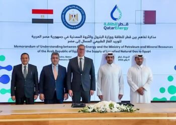 توقيع مُذكرة تفاهم بين مصر وقطر في مجالات الطاقة والغاز الطبيعي
