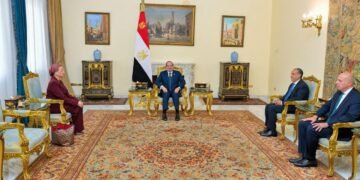 السيسي يستقبل الأمينة التنفيذية لاتفاقية الأمم المتحدة لمكافحة التصحر