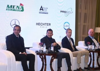 وزير الشباب والرياضة يشهد وقائع المؤتمر الصحفي العالمي لاتحاد الجولف للإعلان عن خطة 2026 واستضافة 13 بطولة دولية للمحترفين