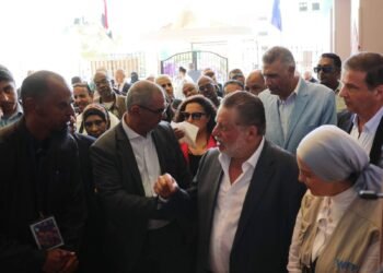 محافظ البنك المركزى المصرى ووزير الزراعة ومحافظ أسوان يطلعون على جهود تعزيز الشمول المالى وتدريب السيدات اليدوي