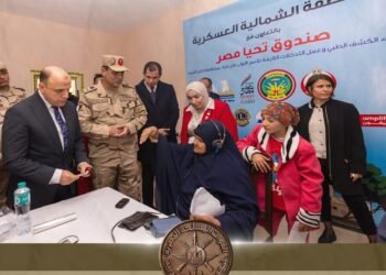 المنطقة الشمالية العسكرية تستكمل تنفيذ حملة ” بلدك معاك ” بالتعاون مع صندوق تحيا مصر وعدد من مؤسسات المجتمع المدنى