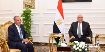 وزير الخارجية يلتقي رئيس مجلس النواب