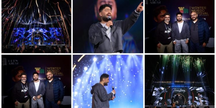 تامر حسني يشعل مهرجان شتاء مدينتي بحفل جماهيري ضخم بحضور أكثر من 20 ألف