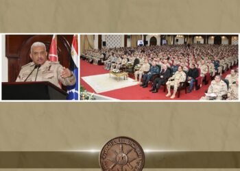 وزير الدفاع والإنتاج الحربى يلتقى بعدد من قادة وضباط القوات المسلحة