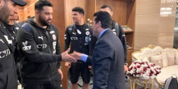 وزير الشباب والرياضة يستقبل بعثة منتخب مصر لكرة اليد بعد التتويج ببطولة أفريقيا في رواندا