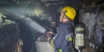 السيطرة على حريق شقة سكنية فى الجيزةالسيطرة على حريق شقة سكنية