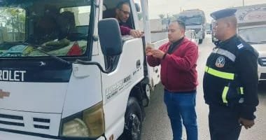 المرور يضبط 96 ألف مخالفة و33 سائقا مسطولا في 24 ساعة