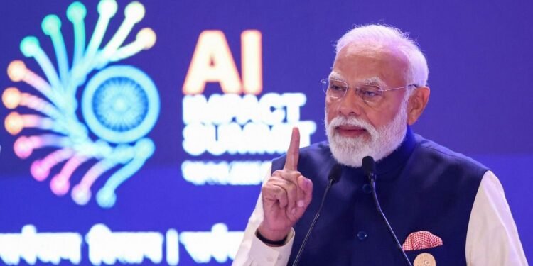 رئيس وزراء الهند : شارك في قمة تأثير الذكاء الاصطناعي أكثر من 100 دولة