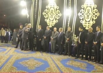 كبار رجال الدولة في عزاء العميد محمد محمود صديق المنشاوي