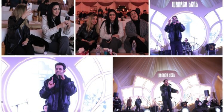 محمد رشاد يشعل أجواء خيمة «وناسة» في ليلة طربية مميزة