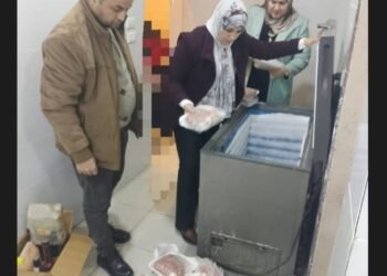 ضبط حوالي ربع طن حوم غيرصالحةللإستهلاك ألأدم بسوهاج