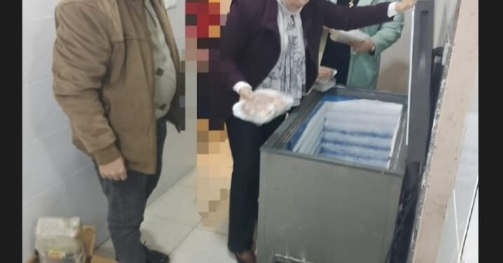 ضبط حوالي ربع طن حوم غيرصالحةللإستهلاك ألأدم بسوهاج