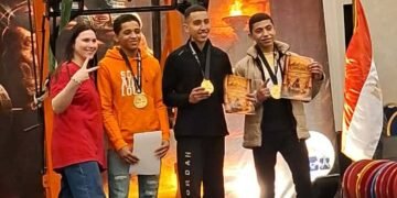 نور أشرف صبحي يفوز ببطولة كأس العالم للقوة البدنية المقامة بالقاهرة