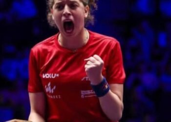 وزير الشباب والرياضة يهنئ هنا جودة بعد إنجازها التاريخي وتأهلها لربع نهائي كأس العالم لتنس الطاولة