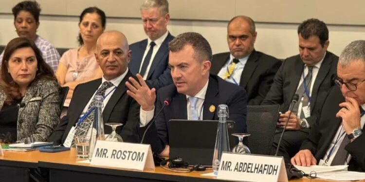 خلال مشاركته باجتماعات الربيع لعام 2026 لمجموعة البنك وصندوق النقد الدوليين رستم: القطاع الزراعي هو المحرك الأساسي للتنمية وفرص العمل في مصر