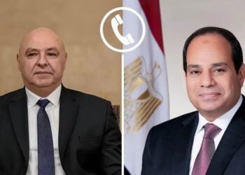 خلال اتصالا  هاتفيا السيسي: لـ جوزاف عون: ندعم استقرار لبنان وندين أي اعتداء على سيادته