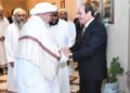 السيسي يستقبل سلطان البهرة ويشيد بدور الطائفة في ترميم مساجد آل البيت والمشروعات الخيرية