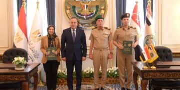 الكلية العسكرية التكنولوجية توقع بروتوكول تعاون مع أكاديمية البحث العلمي والتكنولوجيا