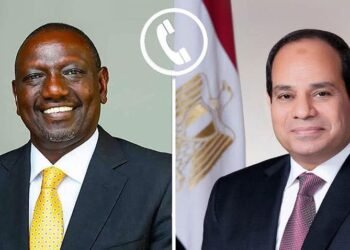 السيسي يبحث مع رئيس كينيا تعزيز التعاون الاقتصادي وملف مياه النيل وأزمة السودان