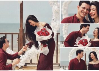 إيلي اللبان تحتفل بخطوبتها من أحمد نصار | صور