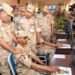 وزير الدفاع والإنتاج الحربى يتفقد إحدى وحدات التدريب الأساسى بالقوات المسلحة