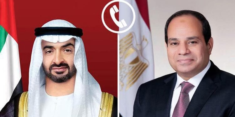 السيسي لمحمد بن زايد: مصر تدعم الإمارات في مواجهة العدوان الإيراني وتدعو لتجنب التصعيد